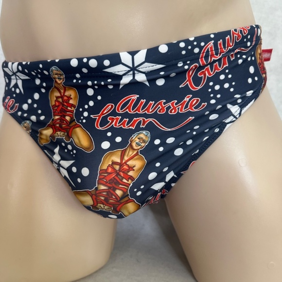 Aussiebum Rare Limited Edition Swimsuit Small Gently worn 82% polyester - Picture 4 of 5